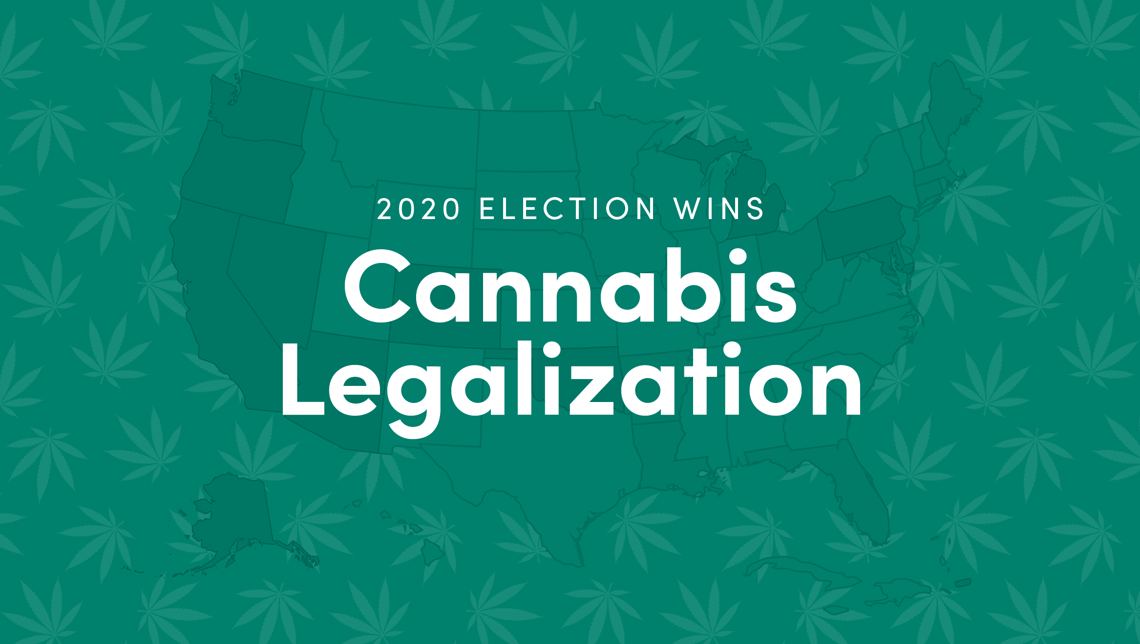 Where Cannabis Legalization Won in 2020